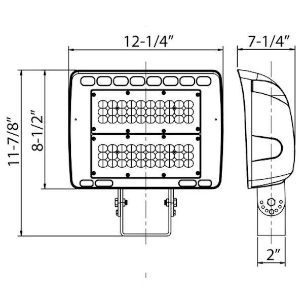 Morris LED Flood Light Fixture (71355) 5 Morris LED Flood Light Fixture (71355) - Image 3