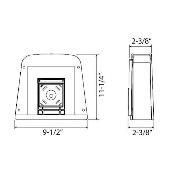Morris LED Combo WallPack/Flood Light (71392) 5 Morris LED Combo WallPack/Flood Light (71392) - Image 3