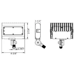 Morris LED Flood Light (71553A) 8 Morris LED Flood Light (71553A) -Light Bulbs Shop 71553addmd