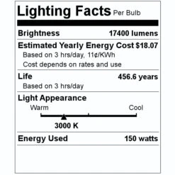 Venture LED Area Light Fixture (71769) 7 Venture LED Area Light Fixture (71769) -Light Bulbs Shop 71769 Lighting Facts Labelmd