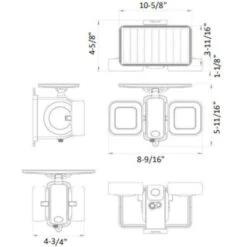 Morris LED Solar Security Light (72539) 7 Morris LED Solar Security Light (72539) -Light Bulbs Shop 72539addmd