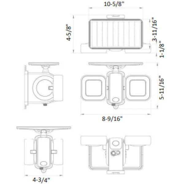 Morris LED Solar Security Light (72539) 5 Morris LED Solar Security Light (72539) - Image 3