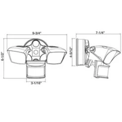 Morris LED Security Light (72584) 7 Morris LED Security Light (72584) -Light Bulbs Shop 72584addmd