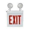 Morris LED Chicago Code Exit Sign With Battery Backup (73613) 2 Morris LED Chicago Code Exit Sign With Battery Backup (73613) -Light Bulbs Shop 73613lg