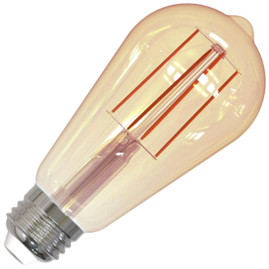 Bulbrite LED Antique Filament Light Bulb (776909) 3 Bulbrite LED Antique Filament Light Bulb (776909)