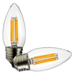 Sunlite LED Filament Light Bulb (2 Pack) (80428) 6 Sunlite LED Filament Light Bulb (2 Pack) (80428) -Light Bulbs Shop 80428apk2amd