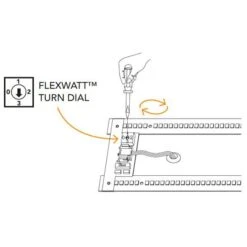Light Efficient Design Linear LED Strip Light Fixture (01093) -Light Bulbs Shop flexwattbmd